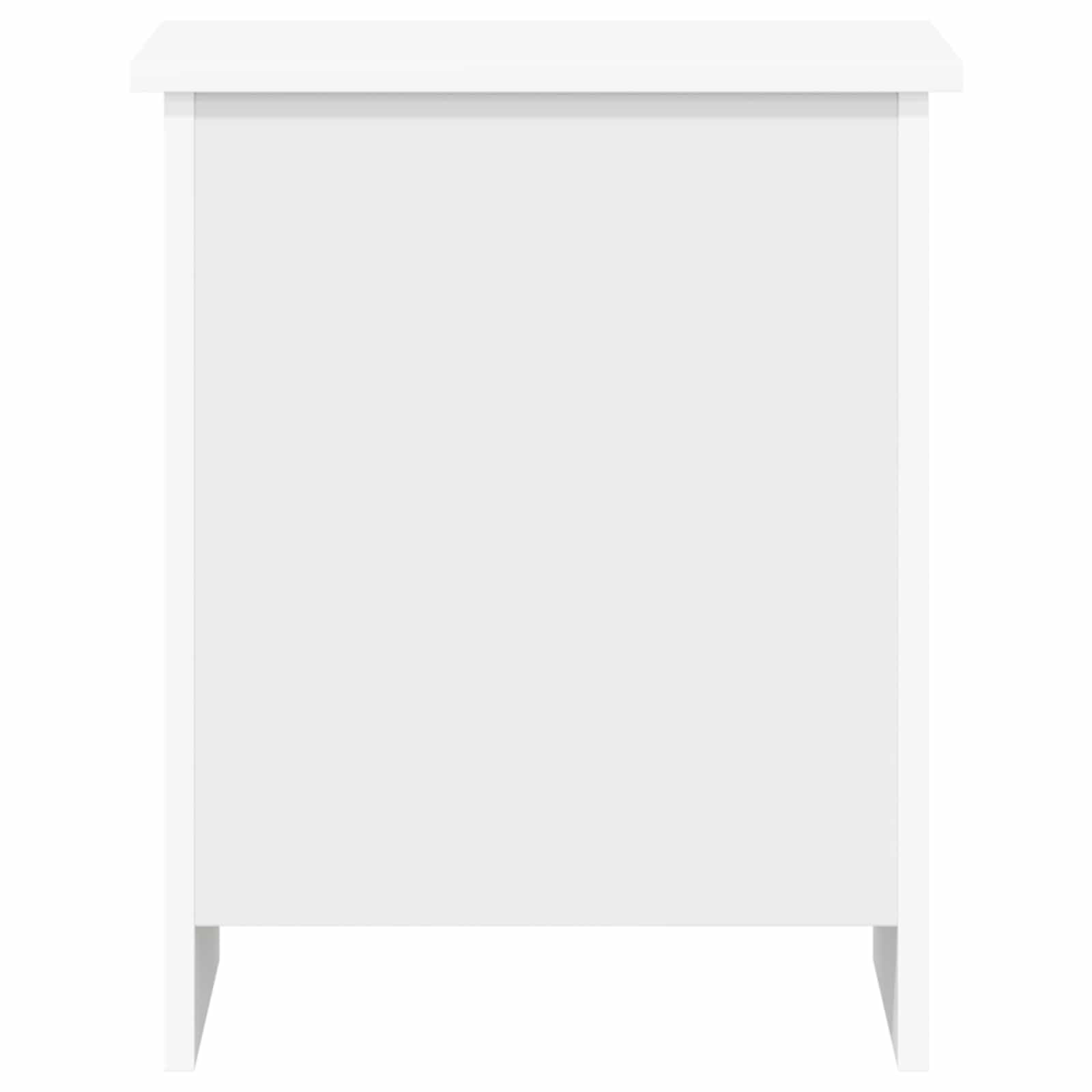 Cassa di stoccaggio Bianco 40 x 40 x 50 cm Legno ingegnerizzato | homemem39