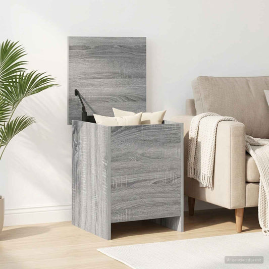 Cassa di stoccaggio Sonoma grigio 40 x 40 x 50 cm | homemem39