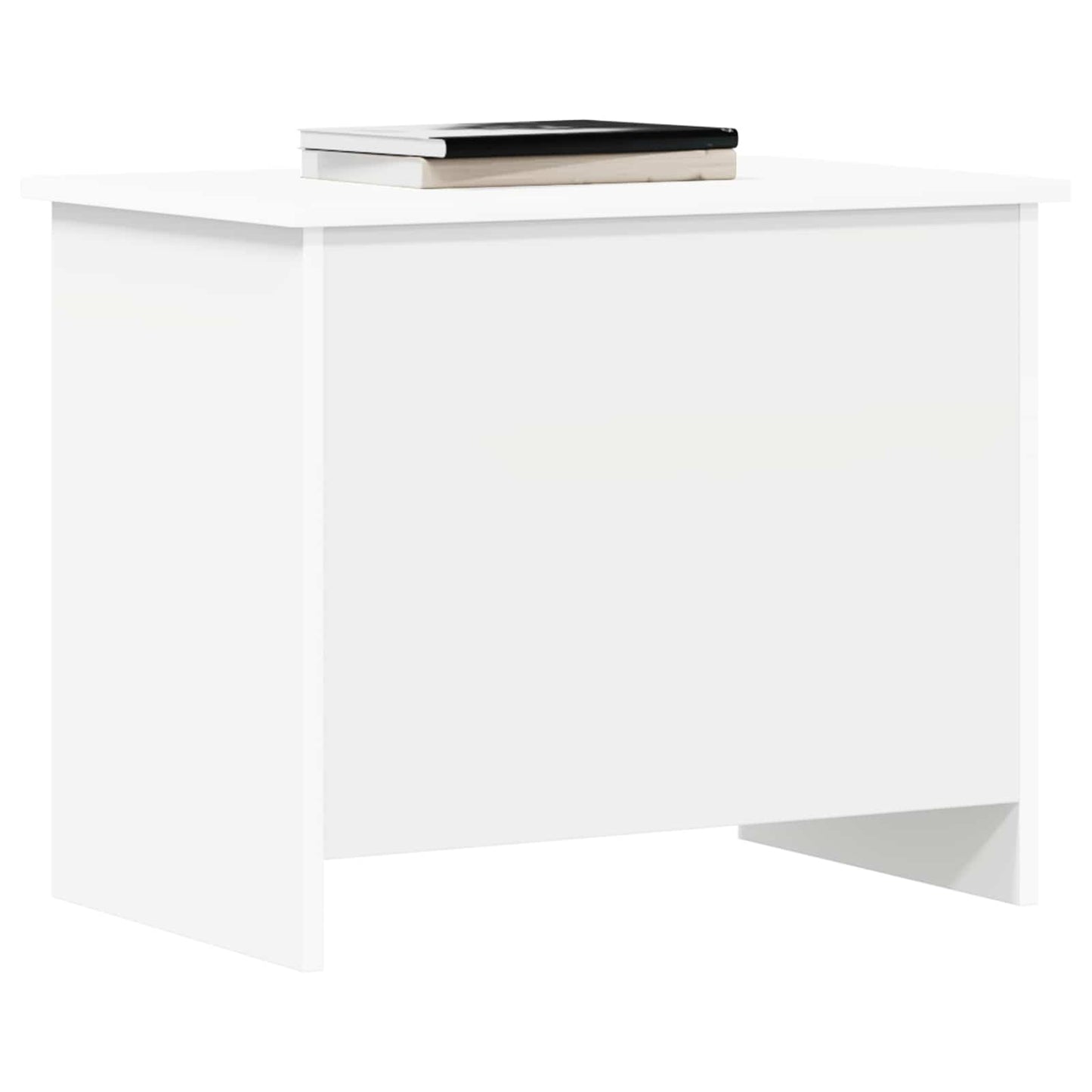 Cassa di stoccaggio Bianco 60 x 40 x 50 cm Legno ingegnerizzato | homemem39