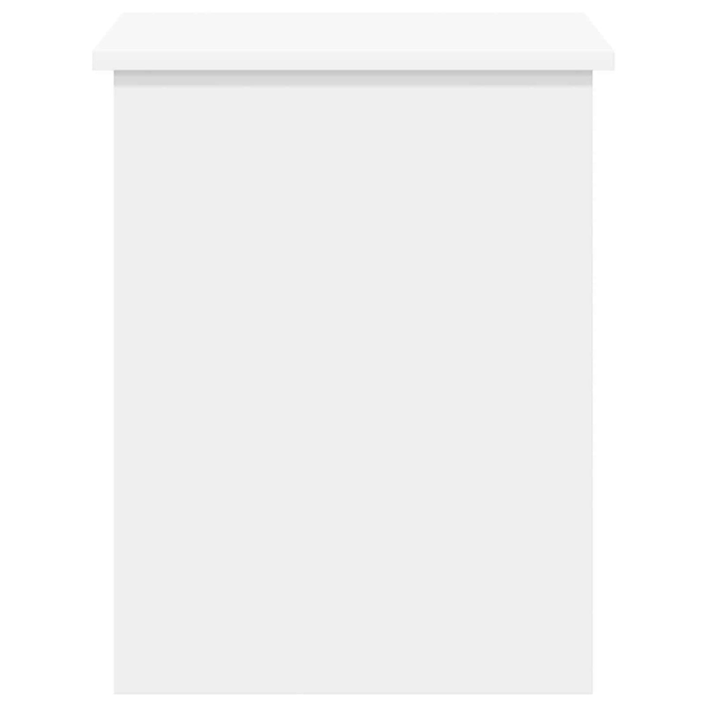 Cassa di stoccaggio Bianco 60 x 40 x 50 cm Legno ingegnerizzato | homemem39
