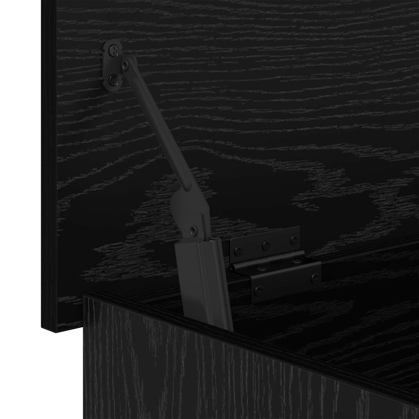 Cassa di stoccaggio Rovere Nero 60 x 40 x 50 cm | homemem39