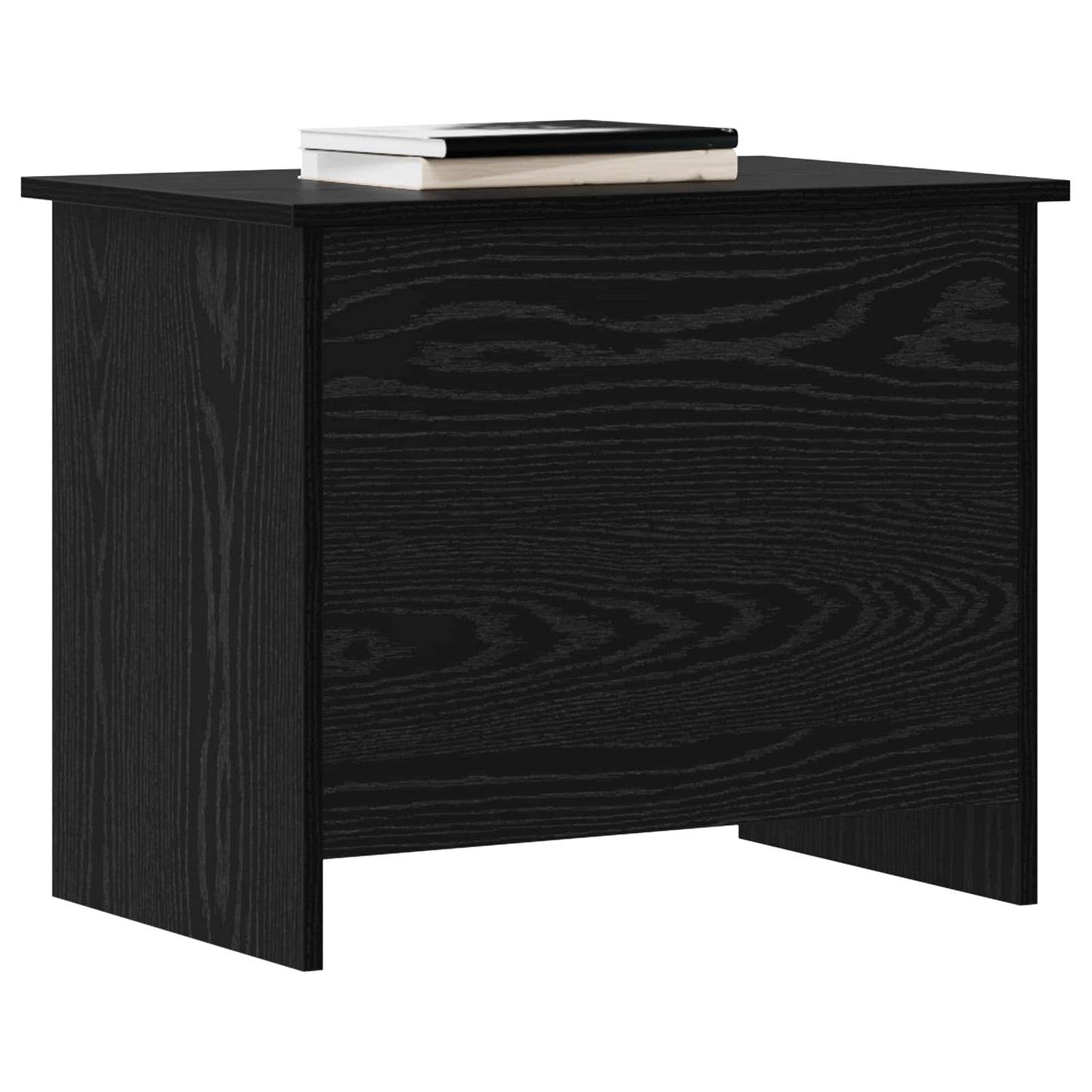 Cassa di stoccaggio Rovere Nero 60 x 40 x 50 cm | homemem39