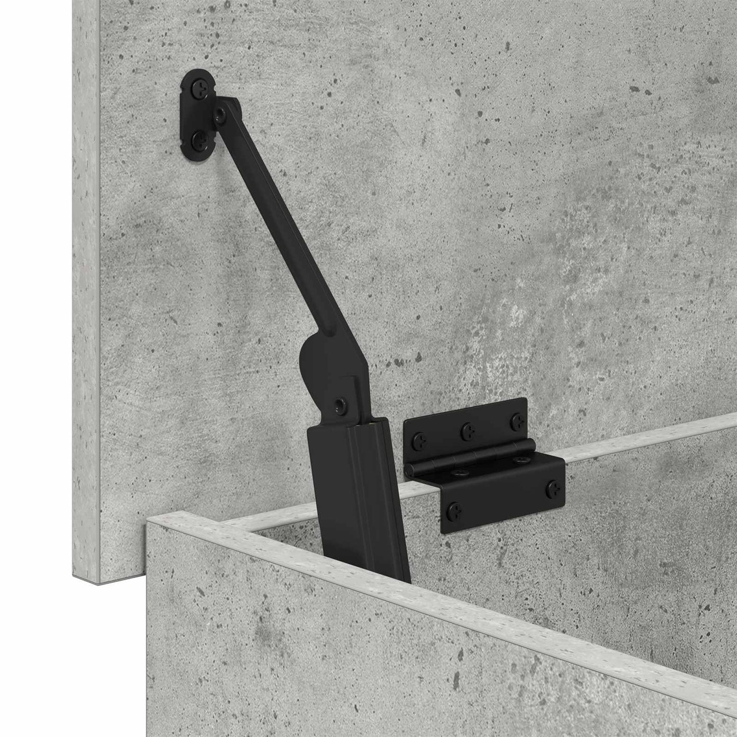 Cassa di stoccaggio Grigio Cemento 60 x 40 x 50 cm | homemem39