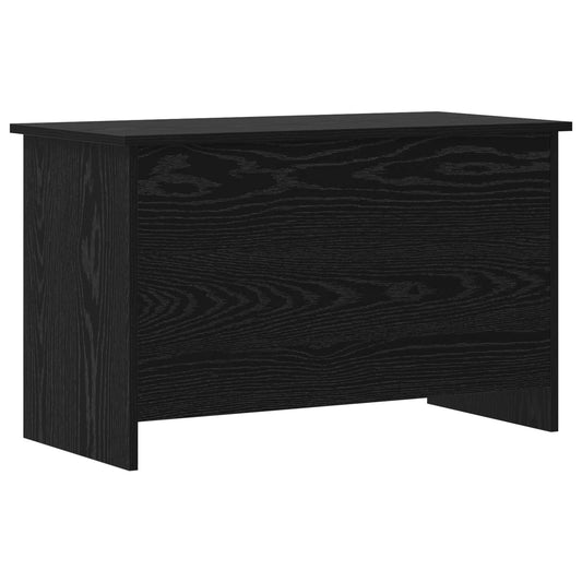 Cassa di stoccaggio Rovere Nero 80 x 40 x 50 cm