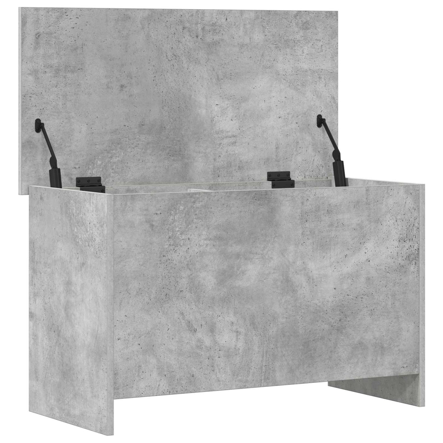 Cassa di stoccaggio Grigio Cemento 80 x 40 x 50 cm | homemem39