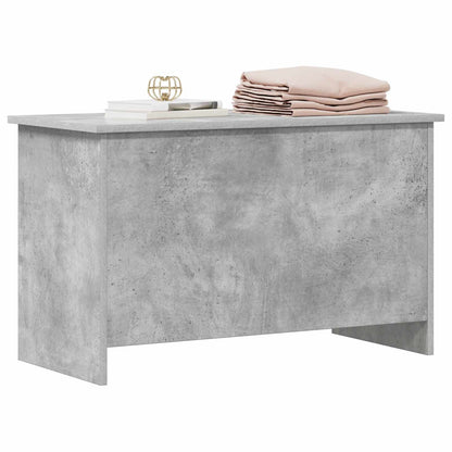 Cassa di stoccaggio Grigio Cemento 80 x 40 x 50 cm | homemem39