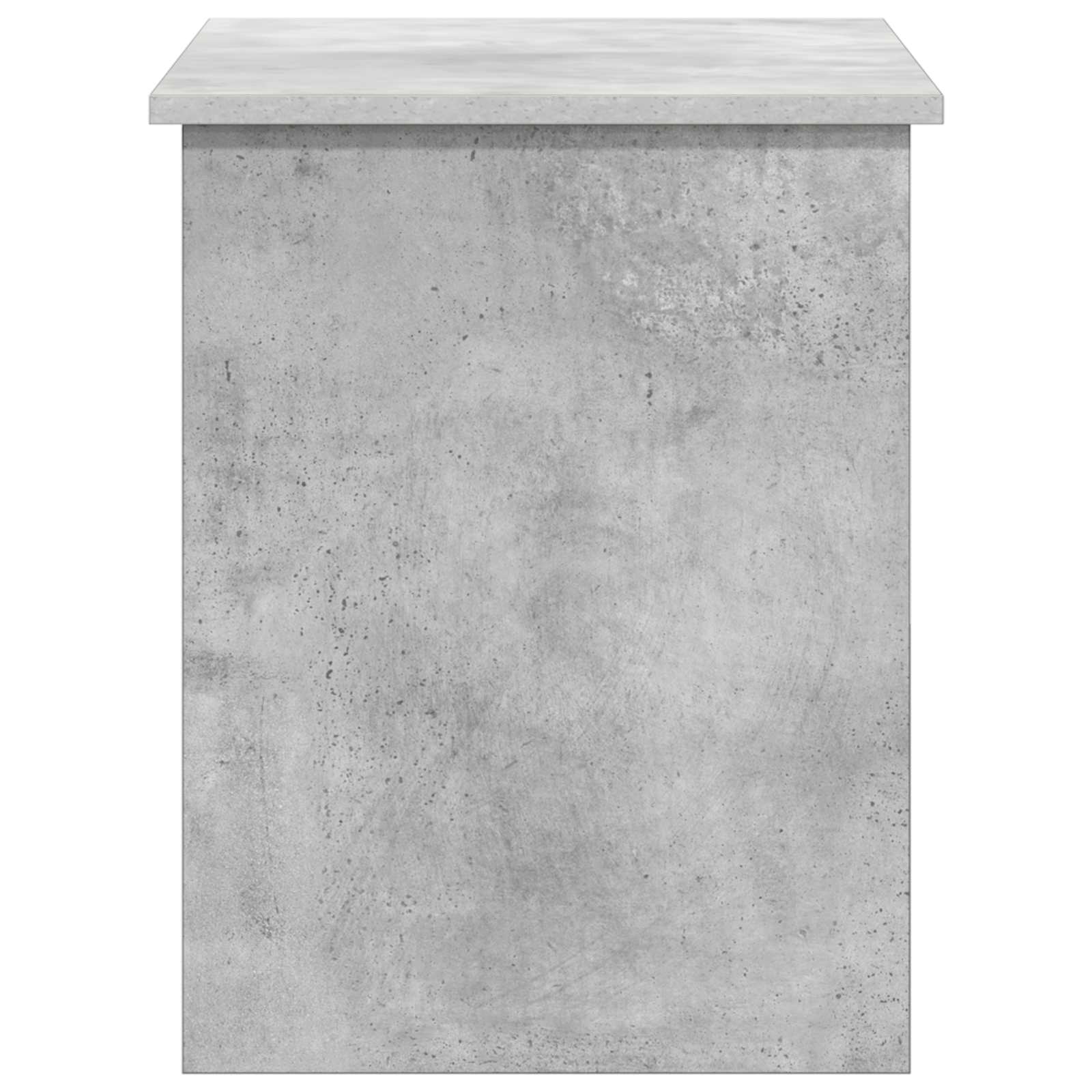 Cassa di stoccaggio Grigio Cemento 80 x 40 x 50 cm | homemem39
