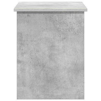 Cassa di stoccaggio Grigio Cemento 80 x 40 x 50 cm | homemem39
