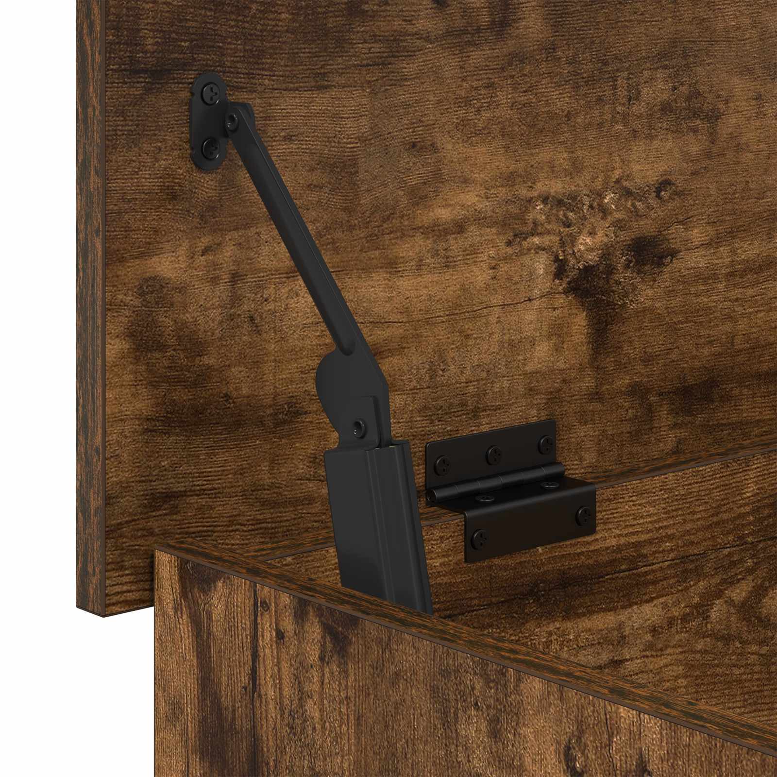 Cassa di stoccaggio Rovere Fumo 80 x 40 x 50 cm | homemem39