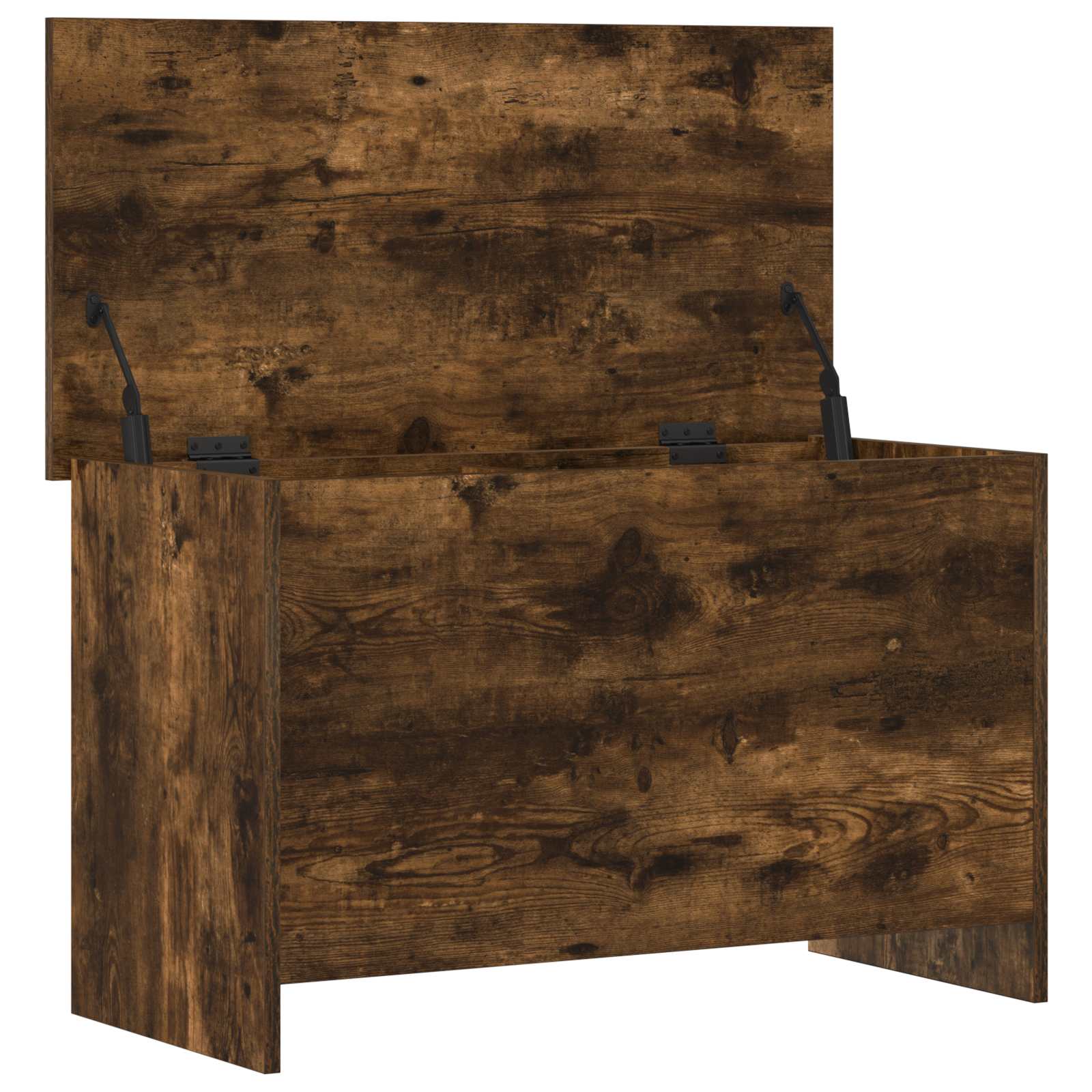 Cassa di stoccaggio Rovere Fumo 80 x 40 x 50 cm | homemem39