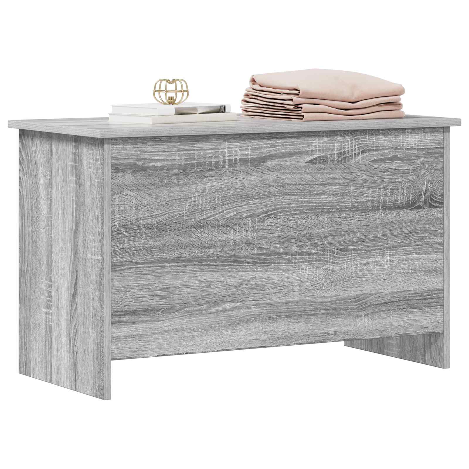 Cassa di stoccaggio Sonoma grigio 80 x 40 x 50 cm | homemem39