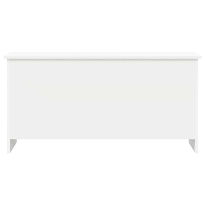 Cassa di stoccaggio con archiviazione Bianco 100 x 40 x 50 cm | homemem39