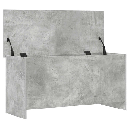 Cassa di stoccaggio Grigio Cemento 100 x 40 x 50 cm | homemem39