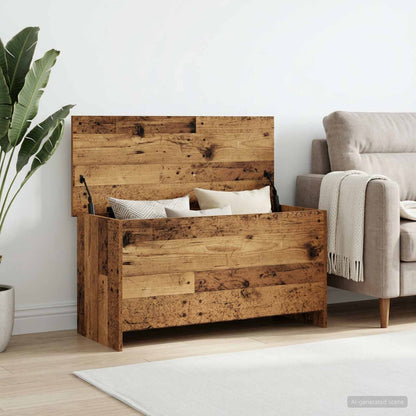 Cassa di stoccaggio Legno antico 100 x 40 x 50 cm | homemem39