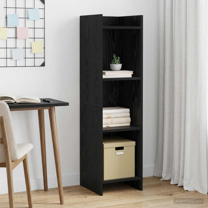Libreria Rovere Nero 30 x 30 x 111 cm Legno ingegnerizzato | homemem39