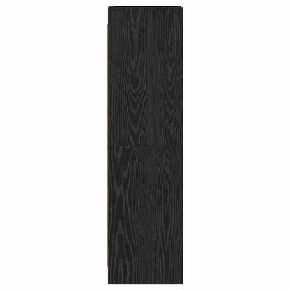 Libreria Rovere Nero 30 x 30 x 111 cm Legno ingegnerizzato | homemem39