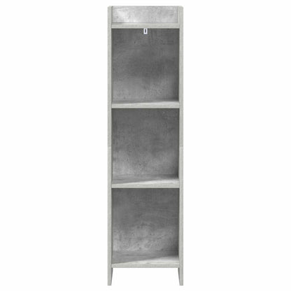 Libreria Grigio Concretè 30 x 30 x 111 cm Legno ingegnerizzato | homemem39
