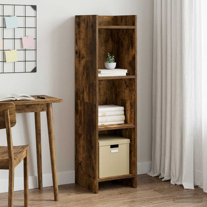 Libreria Rovere Fumo 30 x 30 x 111 cm Legno ingegnerizzato | homemem39