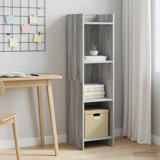 Libreria Sonoma grigio 30 x 30 x 111 cm Legno ingegnerizzato | homemem39