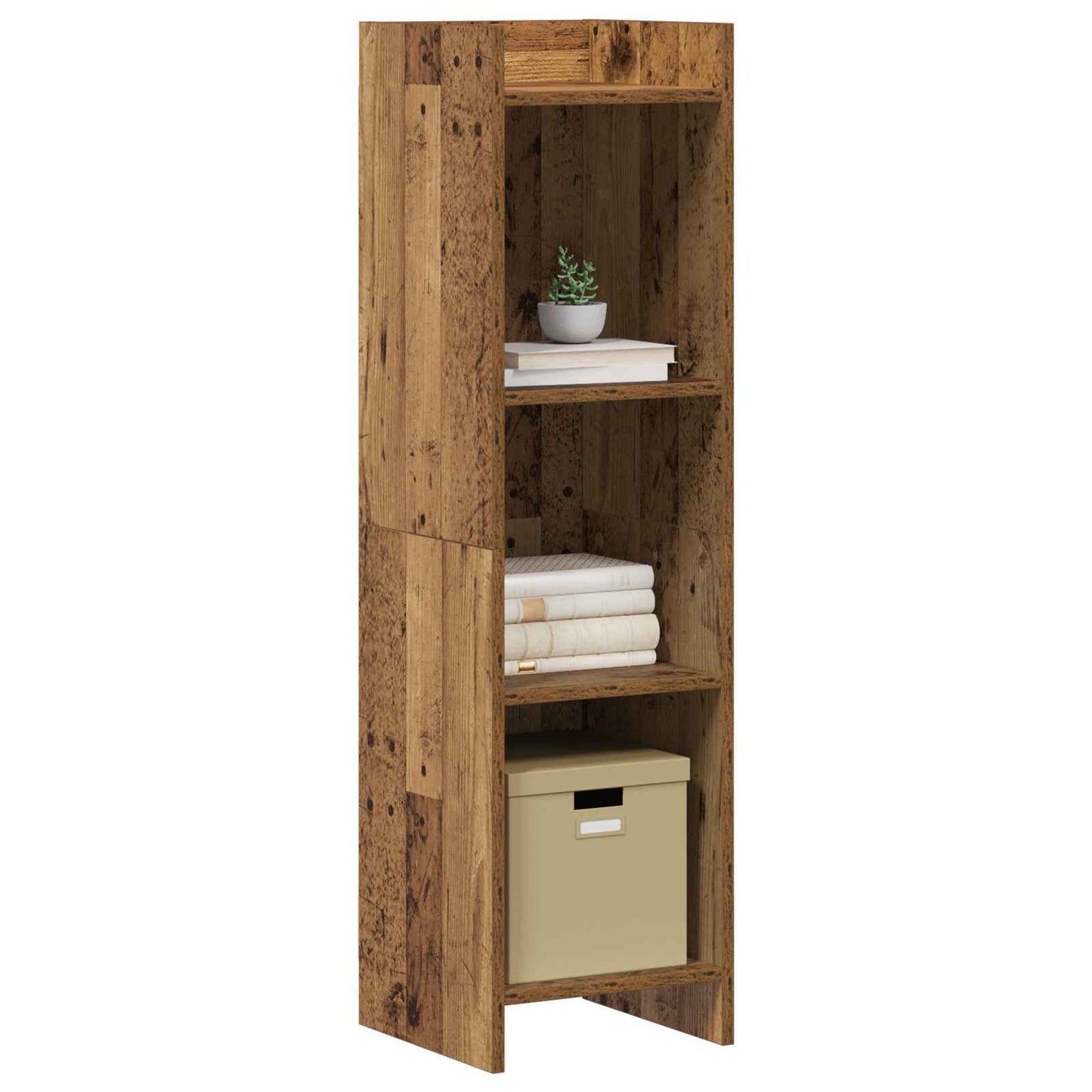 Libreria Legno antico 30 x 30 x 111 cm Legno ingegnerizzato | homemem39