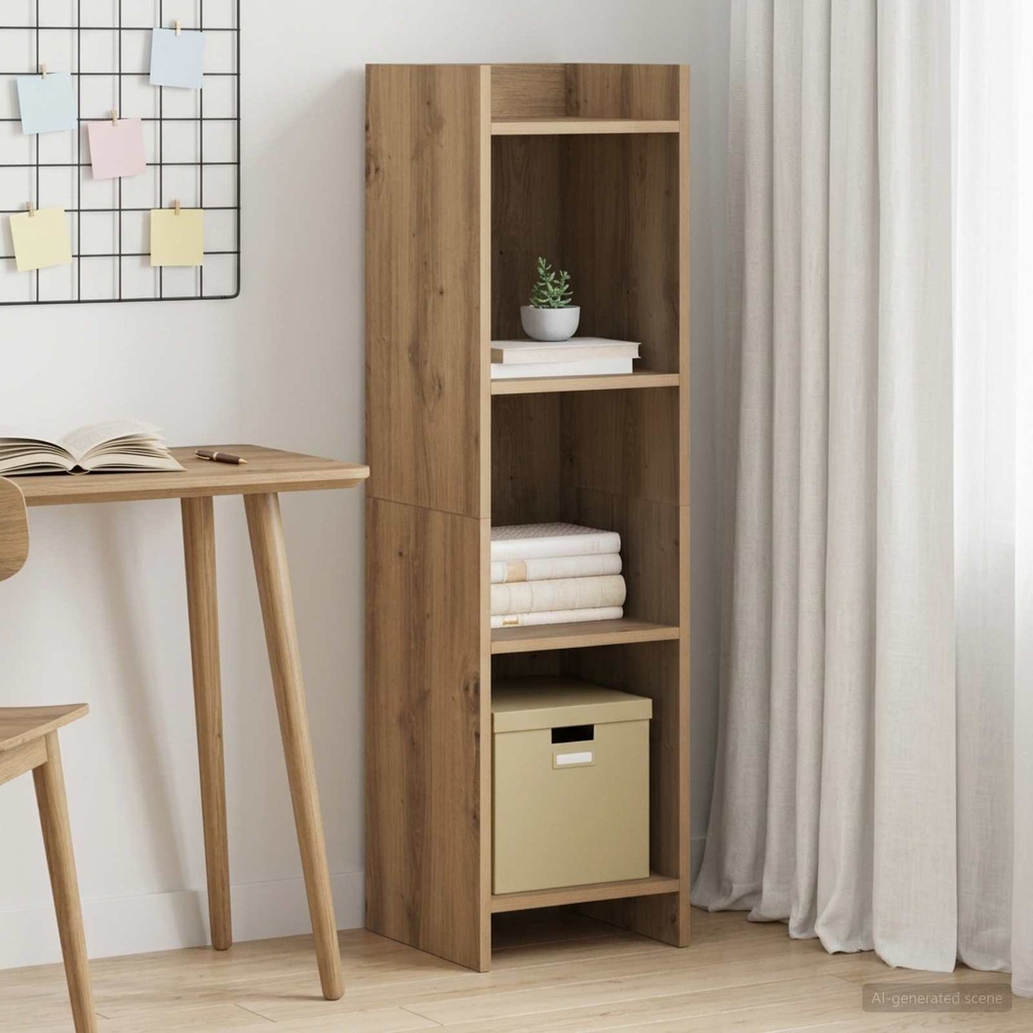 Libreria 3 livelli 30 x 30 x 111 cm Legno ingegnerizzato | homemem39