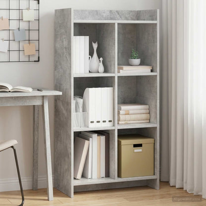 Libreria Grigio Concretè 59 x 30 x 111 cm Legno ingegnerizzato | homemem39