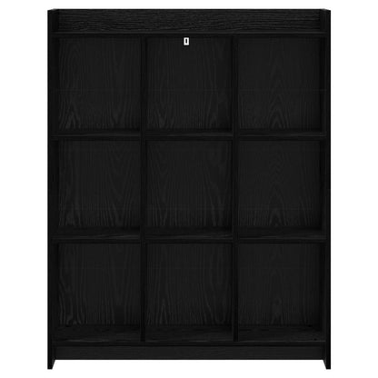 Libreria Rovere Nero 87,5 x 30 x 111 cm Legno ingegnerizzato | homemem39