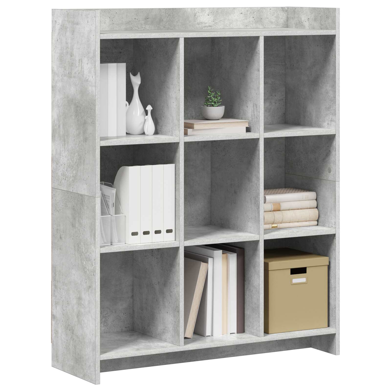 Libreria Grigio Concretè 87,5 x 30 x 111 cm | homemem39
