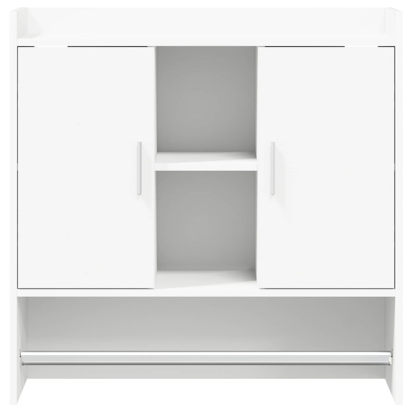 Scaffale da parete A parete Bianco 80 x 36 x 80 cm | homemem39