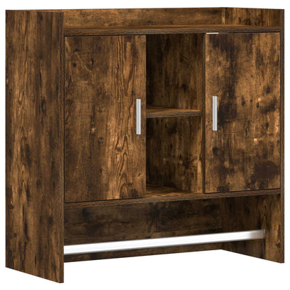Scaffale da parete A parete Rovere Fumo 80 x 36 x 80 cm | homemem39