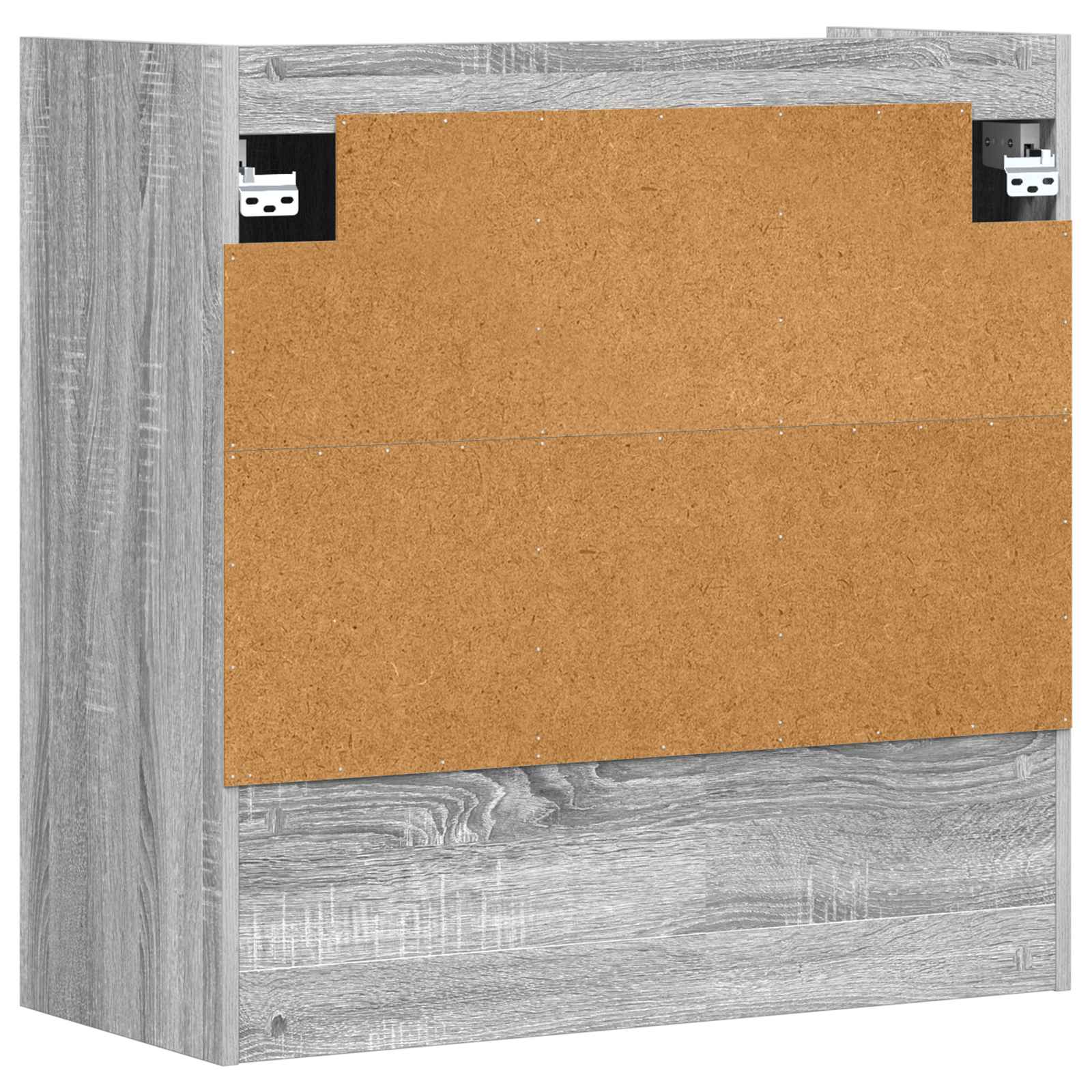 Scaffale da parete A parete Sonoma grigio 80 x 36 x 80 cm | homemem39