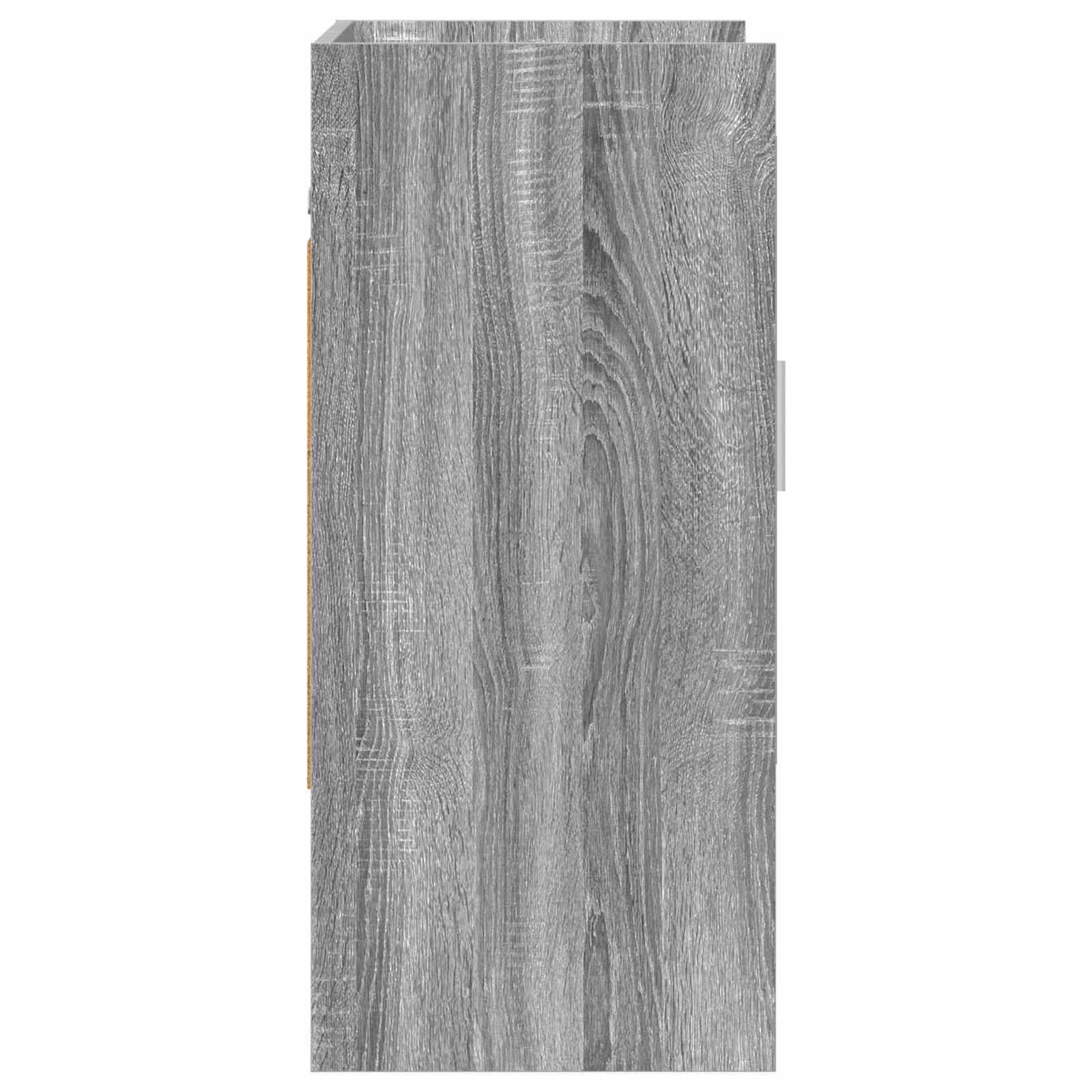 Scaffale da parete A parete Sonoma grigio 80 x 36 x 80 cm | homemem39