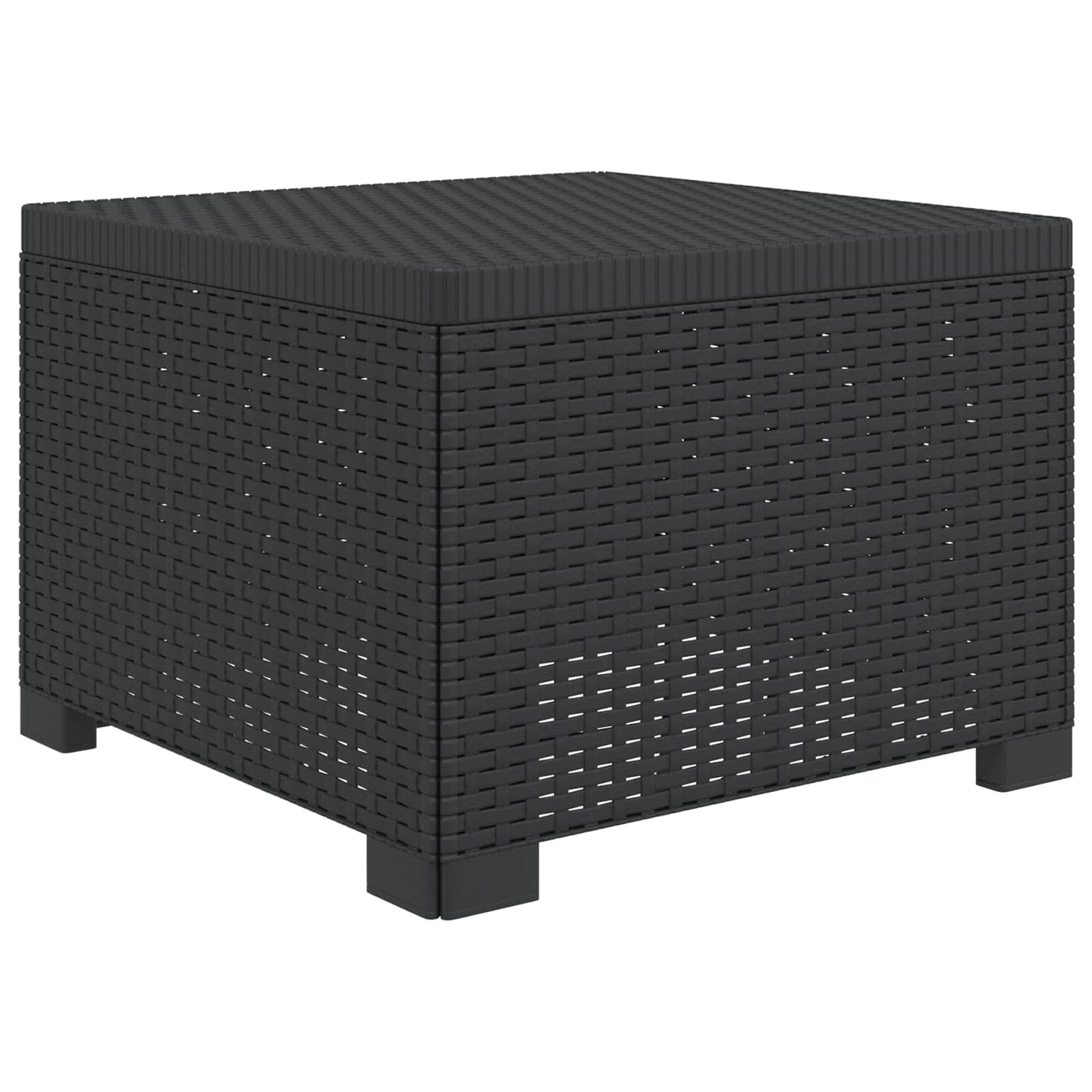 Divano da Giardino a 1 Posto con Cuscino Aspetto Rattan PP | homemem39