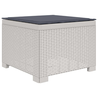 Divano da Giardino a 1 Posto con Cuscino Aspetto Rattan PP | homemem39