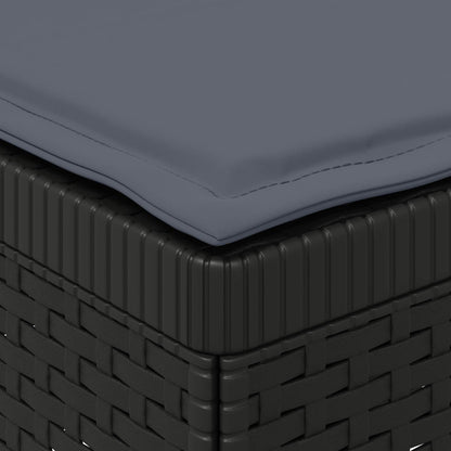 Divano da Giardino a 1 Posto con Cuscino Aspetto Rattan PP | homemem39
