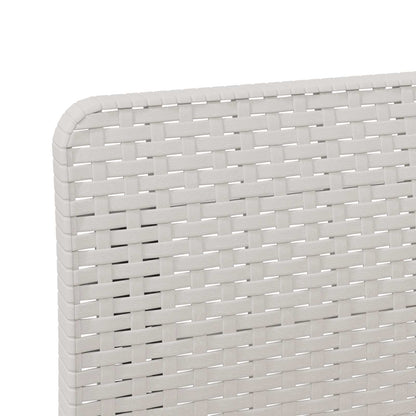 Divano da Giardino a 1 Posto con Cuscino Aspetto Rattan PP | homemem39