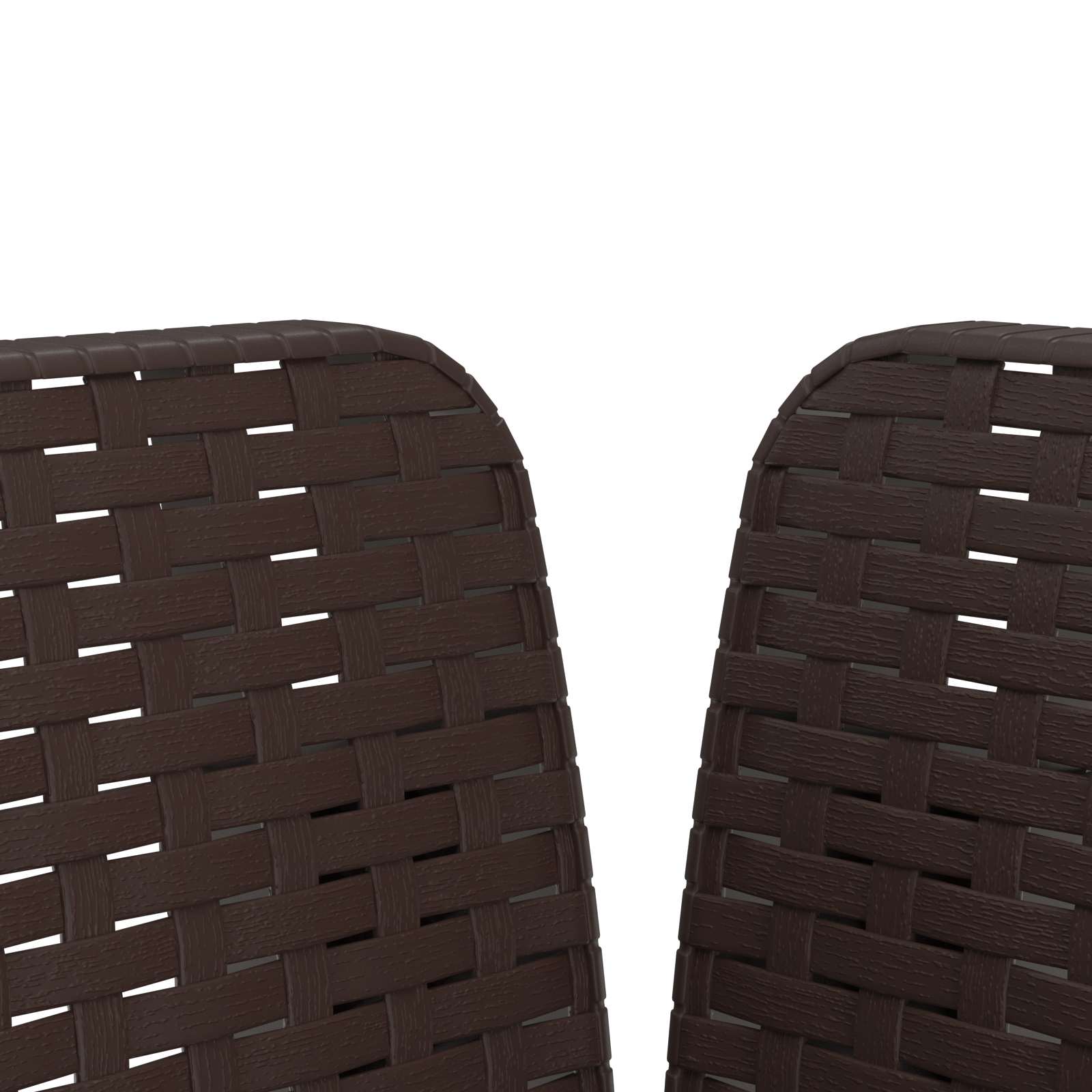 Poltrona a 1 Posto Aspetto Rattan PP Marrone | homemem39