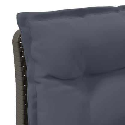 Divano da Giardino a 2 Posti con Cuscini Aspetto Rattan PP | homemem39