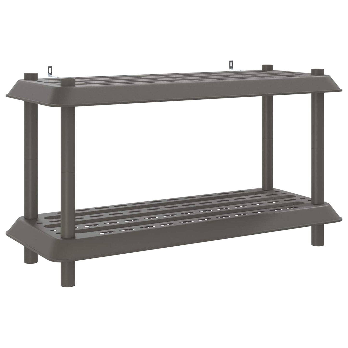 Unità di scaffalatura 2 livelli 100 x 40 x 55,5 cm PP | homemem39