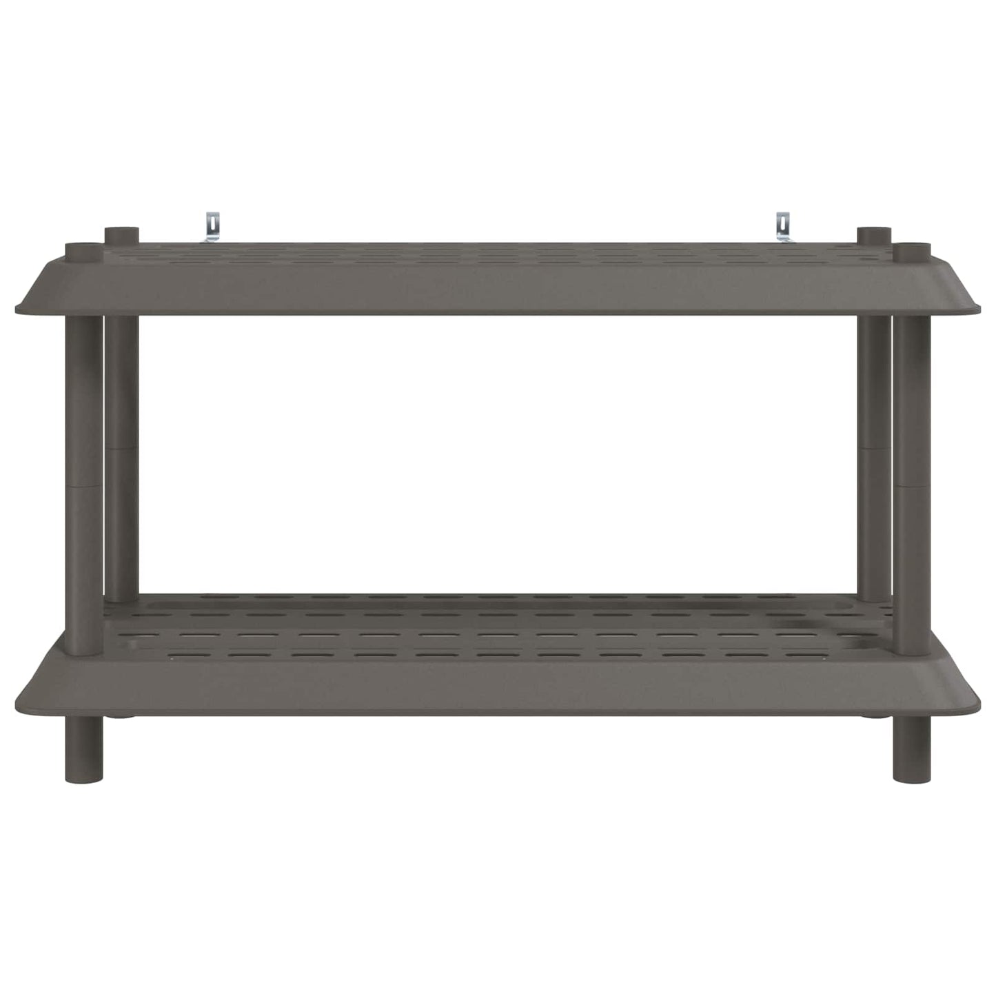 Unità di scaffalatura 2 livelli 100 x 40 x 55,5 cm PP | homemem39