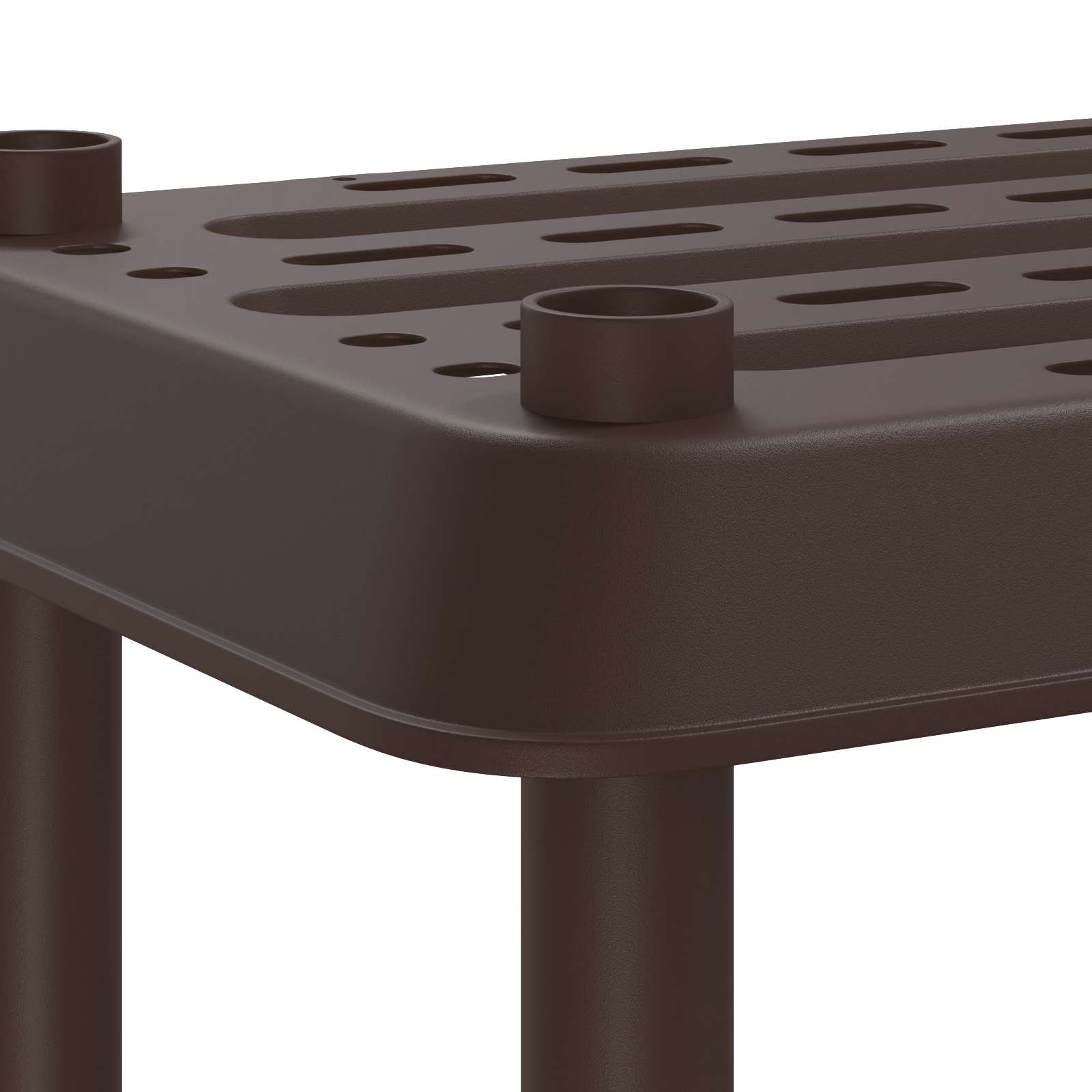 Unità di scaffalatura 3 livelli 100 x 40 x 96 cm PP Marrone | homemem39