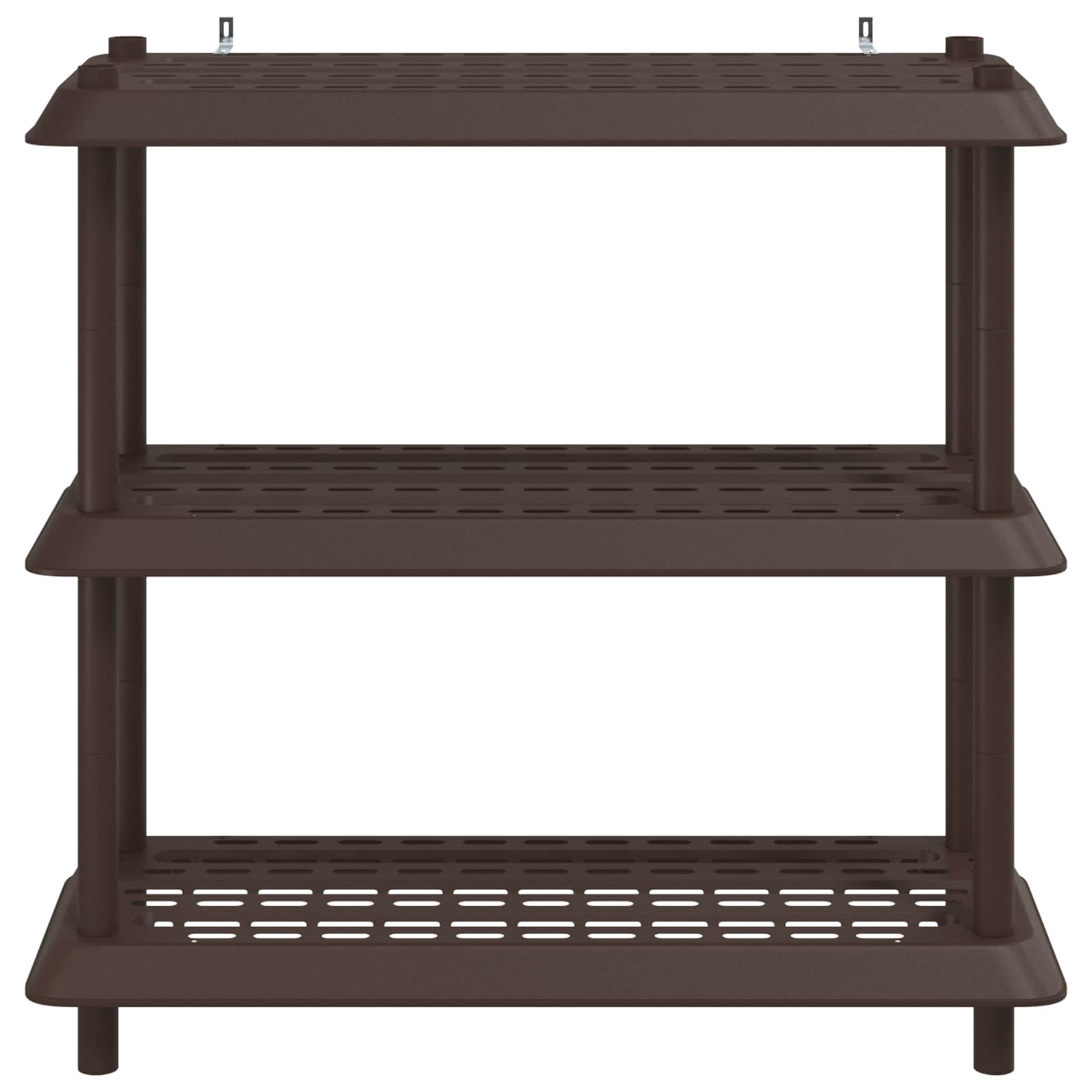 Unità di scaffalatura 3 livelli 100 x 40 x 96 cm PP Marrone | homemem39