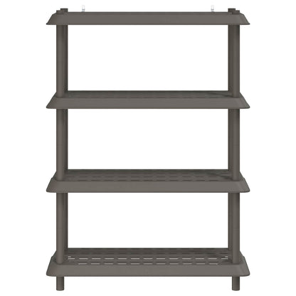 Unità di scaffalatura 4 livelli 100 x 40 x 136,5 cm PP | homemem39