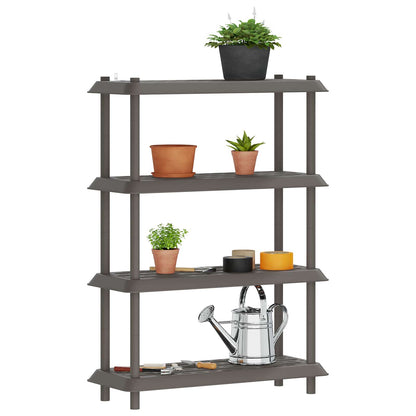 Unità di scaffalatura 4 livelli 100 x 40 x 136,5 cm PP | homemem39