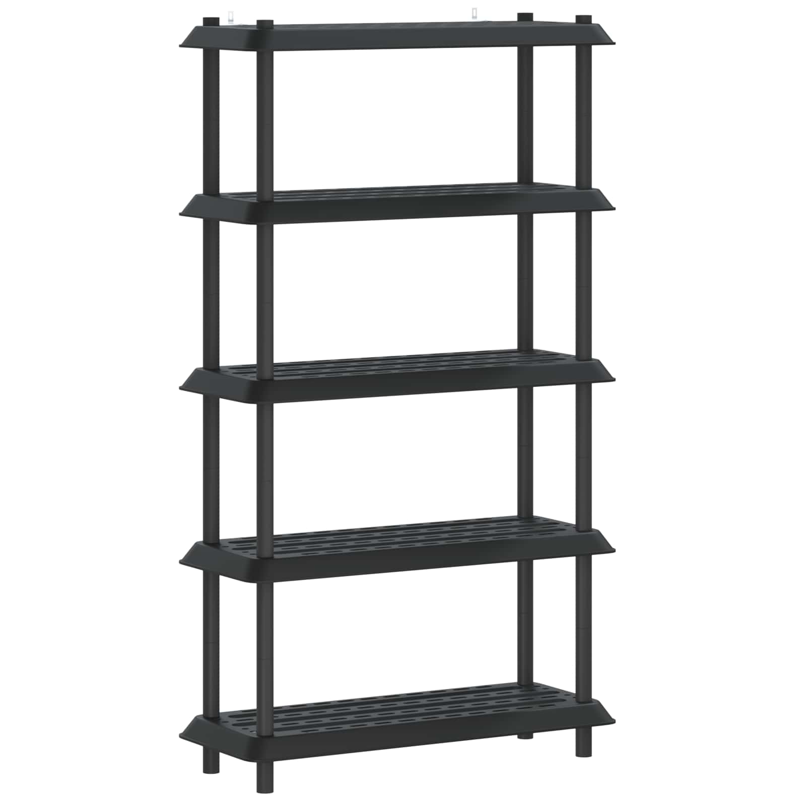 Unità di scaffalatura 5 livelli 100 x 40 x 177 cm PP Antracite | homemem39