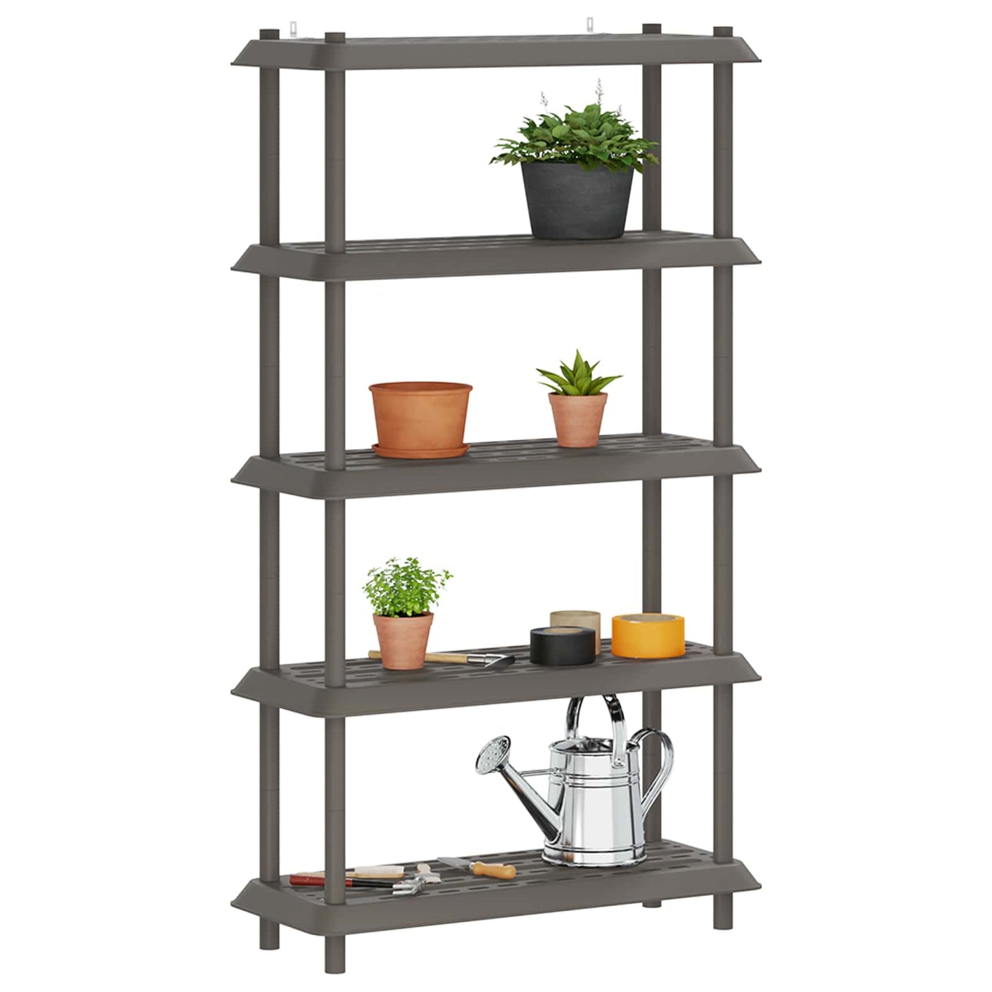 Unità di scaffalatura 5 livelli 100 x 40 x 177 cm PP | homemem39