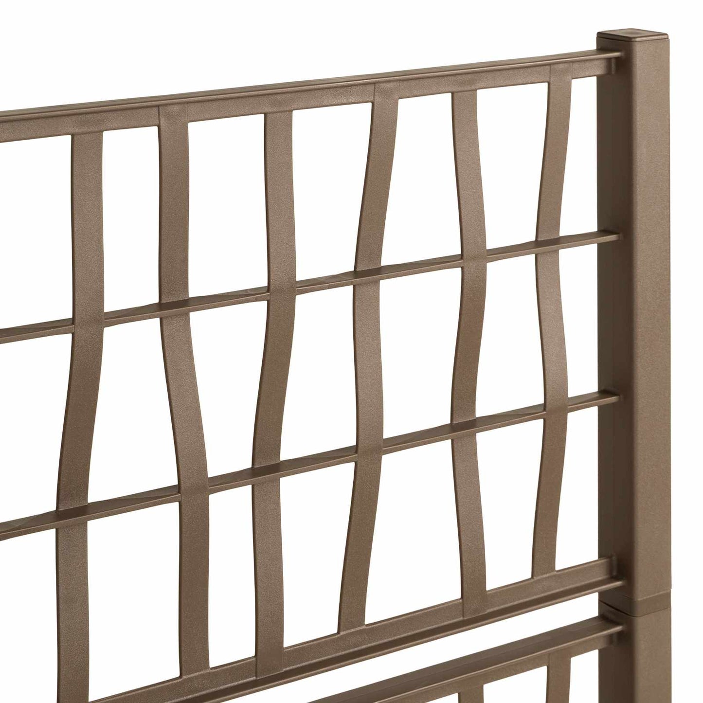 Vaso da Giardino con Trellis Marrone 80 x 36 x 140 cm PP