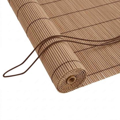 Tenda a rullo Marrone 50 x 220 cm Bambù