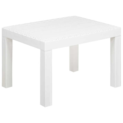 Set di relax con cuscino 3 pcs Bianco PP | homemem39