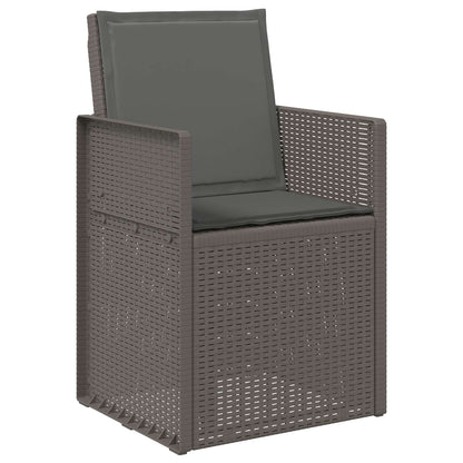 Set da Pranzo per Giardino 3 pz Grigio chiaro e Antracite PP | homemem39